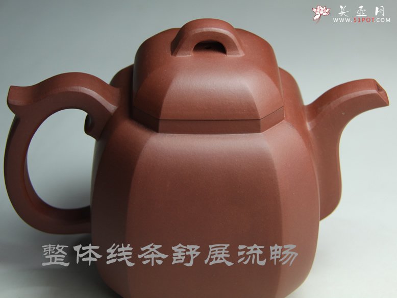 紫砂壶图片：福临八方壶 - 宜兴紫砂壶网