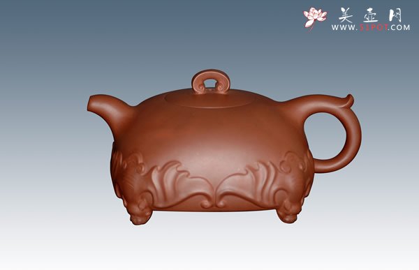 紫砂壶图片：福到君前 - 宜兴紫砂壶网