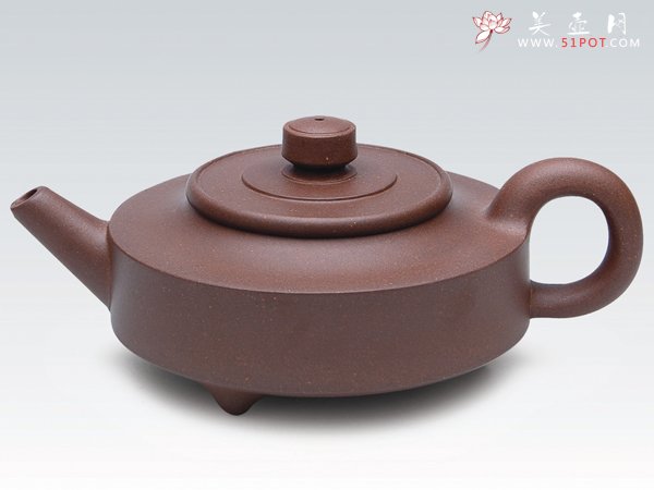 紫砂壶图片：扁石 - 宜兴紫砂壶网