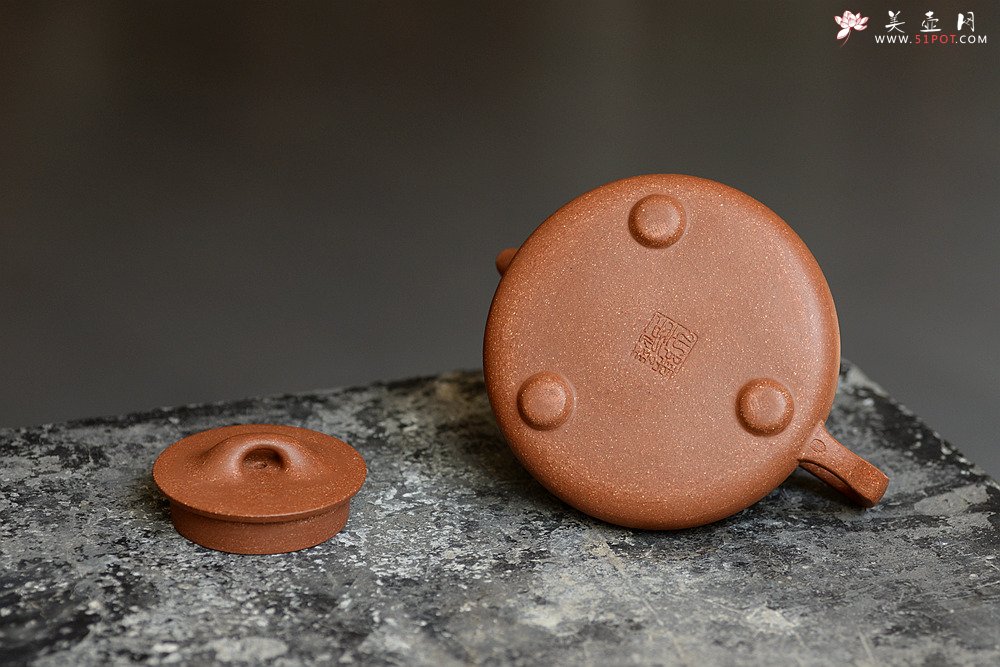 紫砂壶图片：陈进原创力作 全手东石韵瓢 刚柔并济 张听刚装饰  - 宜兴紫砂壶网