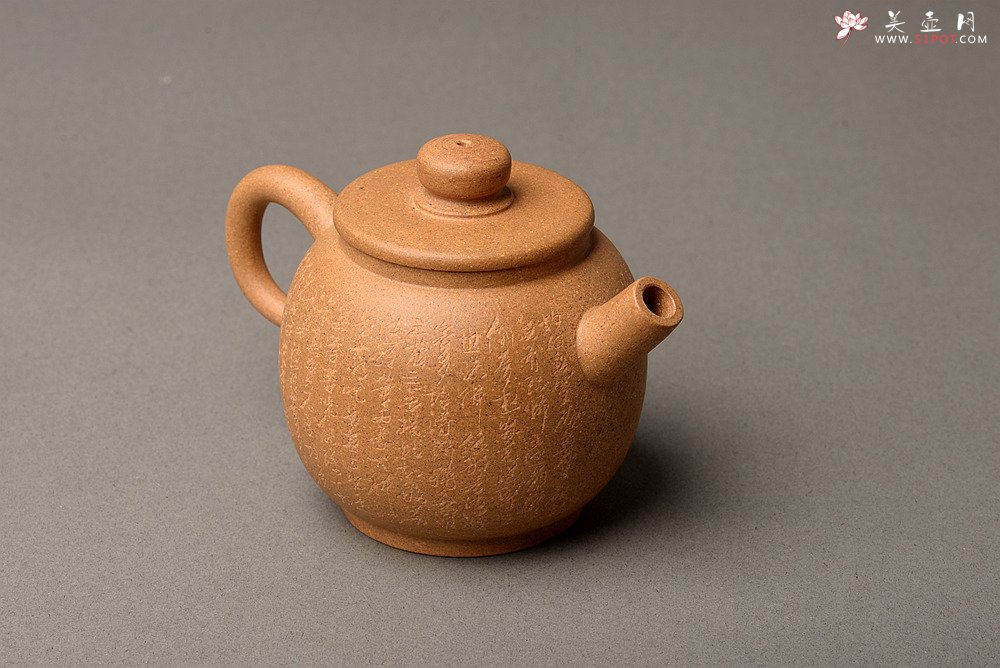 紫砂壶图片：美壶特惠 杀茶利器 心经小巨轮 茶人最爱 古朴实用 - 宜兴紫砂壶网