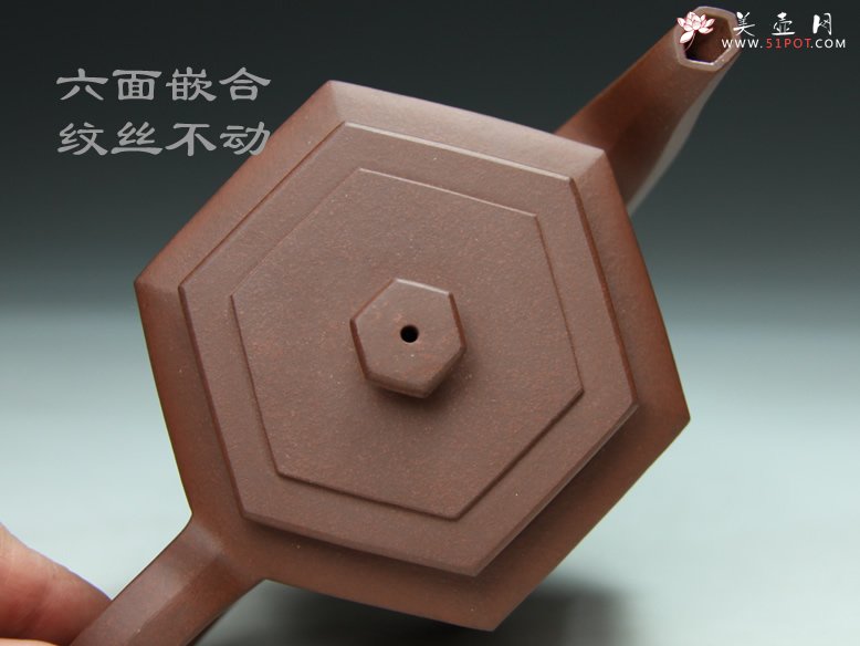 紫砂壶图片：神韵六方 - 宜兴紫砂壶网