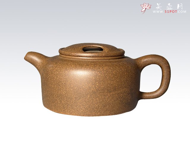 紫砂壶图片：牛盖莲子 - 宜兴紫砂壶网