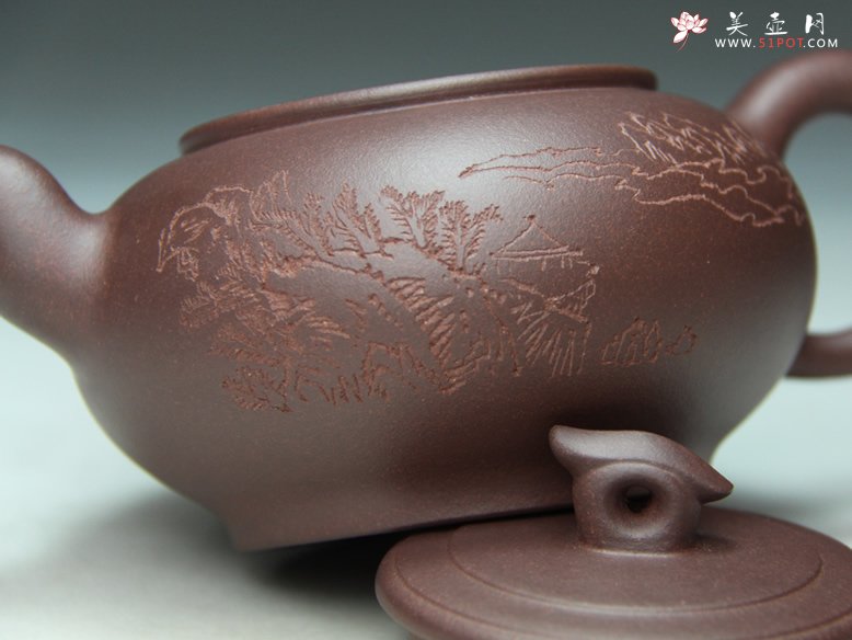 紫砂壶图片：吉祥壶 - 宜兴紫砂壶网