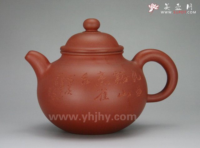 紫砂壶图片：大亨掇球 - 宜兴紫砂壶网