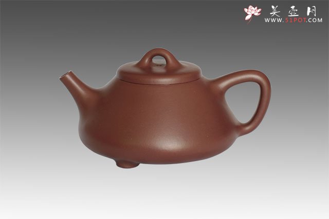 紫砂壶图片：子冶石瓢 - 宜兴紫砂壶网