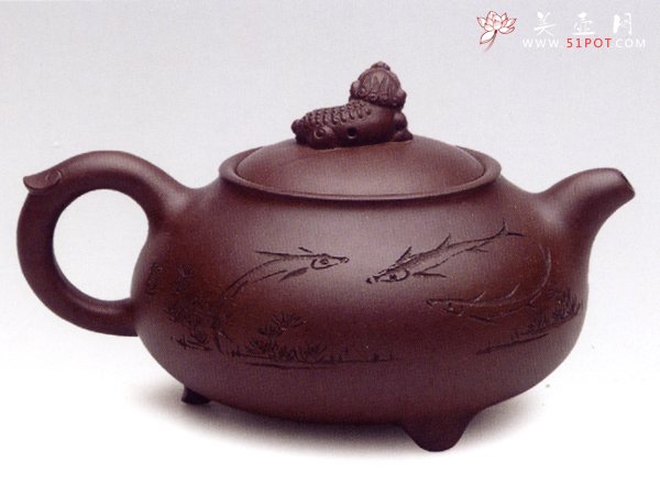 紫砂壶图片：小狮球 - 宜兴紫砂壶网