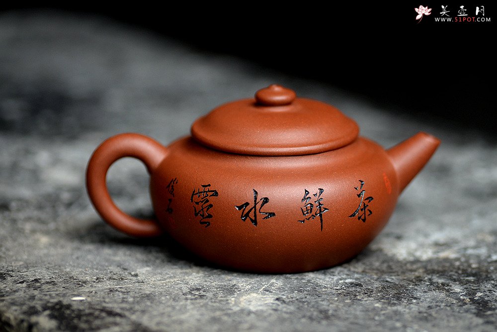 紫砂壶图片：施梦佳新作 实用性强 全手涌泉 茶人最爱 - 宜兴紫砂壶网