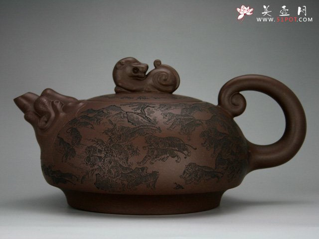 紫砂壶图片：王者之风 - 宜兴紫砂壶网