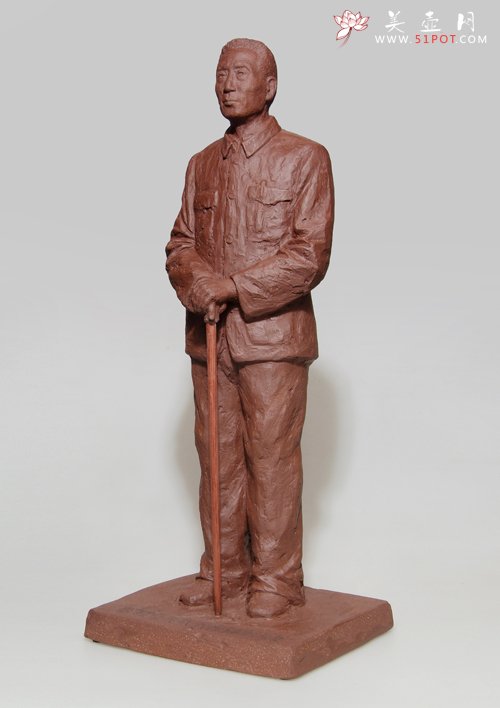 紫砂壶图片：顾景舟整体像 - 宜兴紫砂壶网