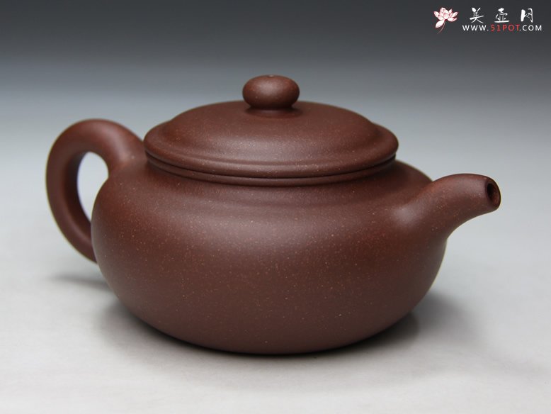 紫砂壶图片：扁腹壶 - 宜兴紫砂壶网