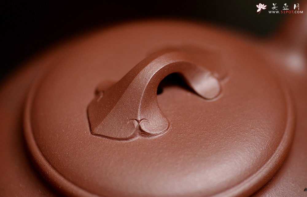 紫砂壶图片：张听刚精心装饰 文气之作 心旷神宁 福如意  - 宜兴紫砂壶网