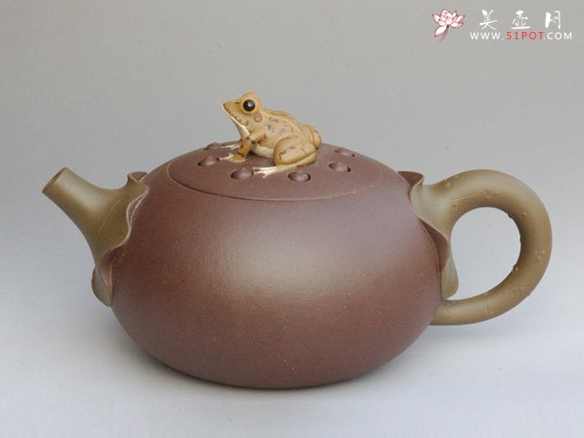 紫砂壶图片：荷塘月色 - 宜兴紫砂壶网