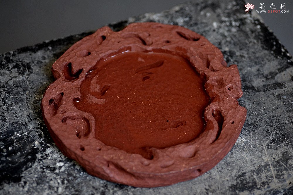 紫砂壶图片：美壶特惠 造型新颖~~非常好玩 全手工太湖石干泡台 - 宜兴紫砂壶网