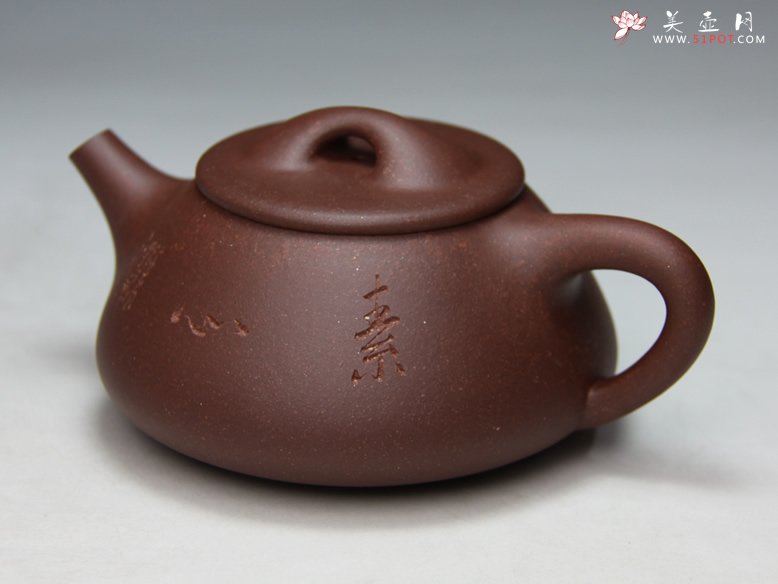 紫砂壶图片：景舟款小石瓢 - 宜兴紫砂壶网