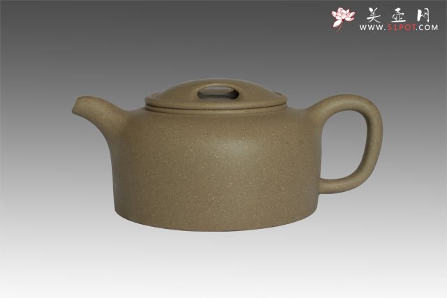 紫砂壶图片：牛盖莲子 - 宜兴紫砂壶网