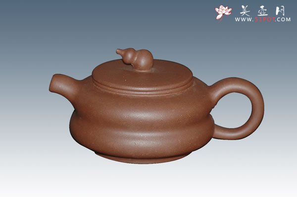 紫砂壶图片：葫芦 - 宜兴紫砂壶网