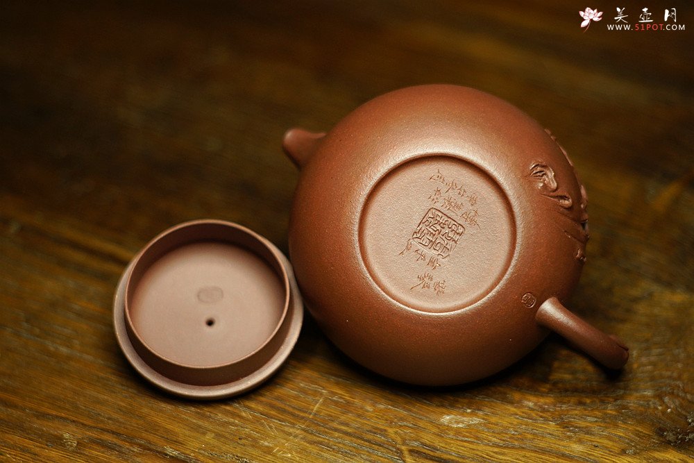 紫砂壶图片：高雪琴全手作品 饱满可人 简意花货 实用佳品 梅香 - 宜兴紫砂壶网