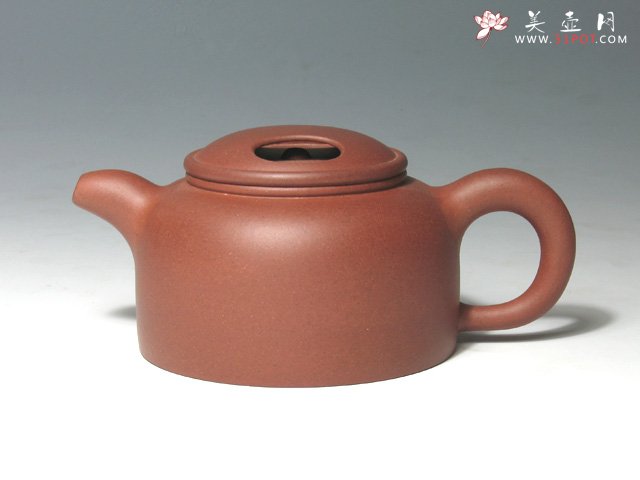 紫砂壶图片：牛盖莲子 - 宜兴紫砂壶网