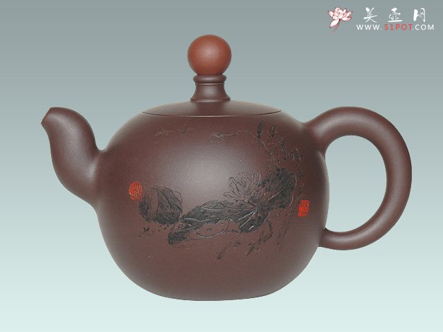 紫砂壶图片：鸿运当头 - 宜兴紫砂壶网