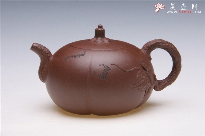 紫砂壶图片：寿瓜 - 宜兴紫砂壶网