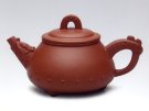 紫砂壶图片：龙凤石瓢 - 宜兴紫砂壶网