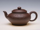 紫砂壶图片：虚扁壶 - 宜兴紫砂壶网