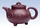 紫砂壶图片：三羊如意 - 宜兴紫砂壶网