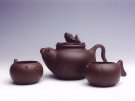 紫砂壶图片：小连年有余套具 - 宜兴紫砂壶网