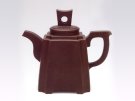 紫砂壶图片：抽角秦权 - 宜兴紫砂壶网