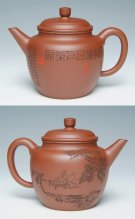 紫砂壶图片：德钟壶 - 宜兴紫砂壶网