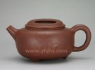 紫砂壶图片：三足牛盖莲子 - 宜兴紫砂壶网
