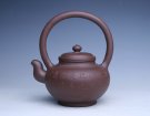 紫砂壶图片：汉风提梁 - 宜兴紫砂壶网