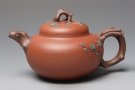 紫砂壶图片：喜梅壶 - 宜兴紫砂壶网