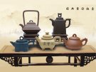 紫砂壶图片：经典重访组壶 - 宜兴紫砂壶网