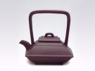 紫砂壶图片：长方提梁合欢 - 宜兴紫砂壶网