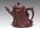 紫砂壶图片：大梅椿壶 - 宜兴紫砂壶网
