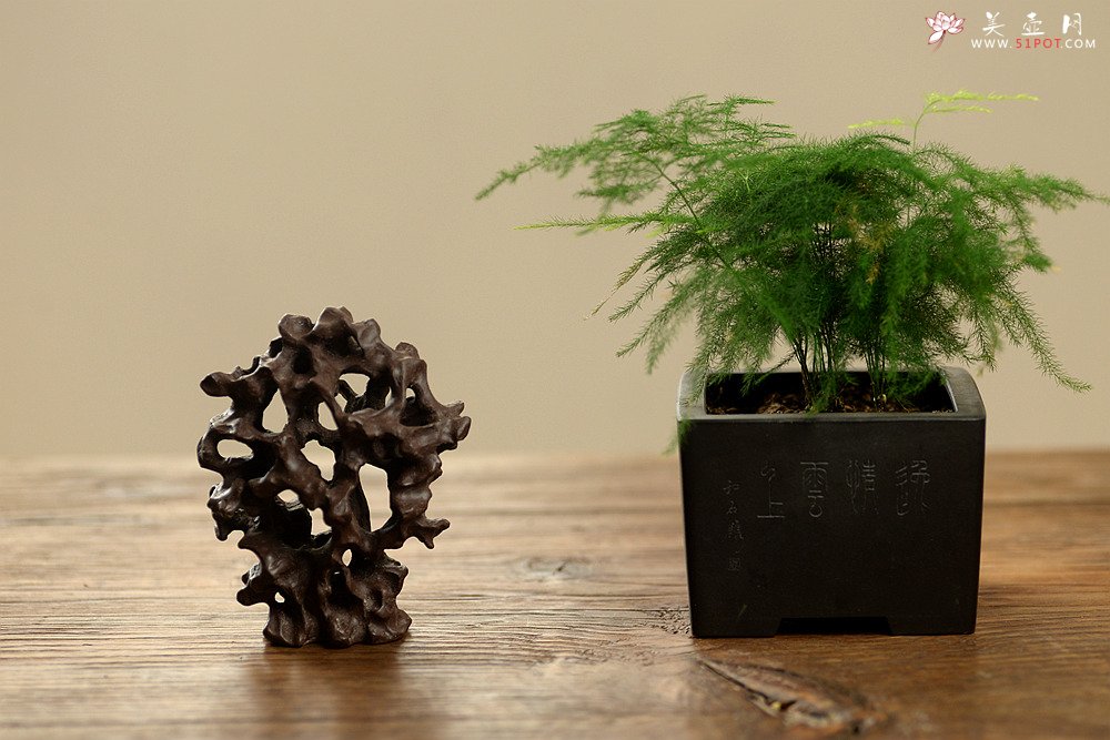 紫砂壶图片：施奇华全手文房假山~紫砂太湖石文房雅玩 - 宜兴紫砂壶网