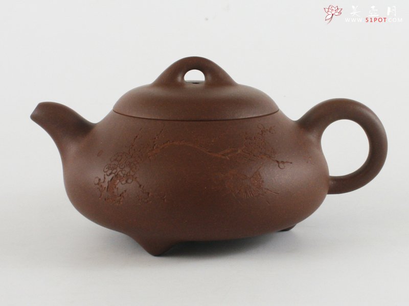 紫砂壶图片：矮石瓢 - 宜兴紫砂壶网