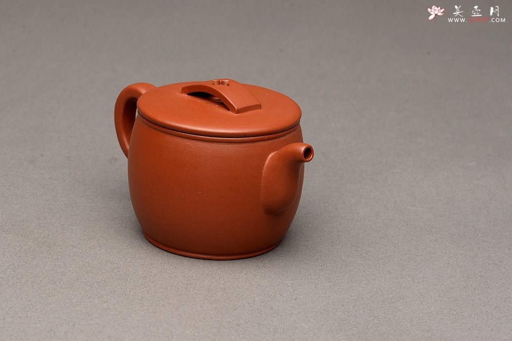 紫砂壶图片：王微全手新品 大口实用 优质朱泥~~全手小汉瓦 - 宜兴紫砂壶网