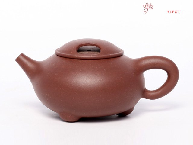紫砂壶图片：牛盖石瓢 - 宜兴紫砂壶网