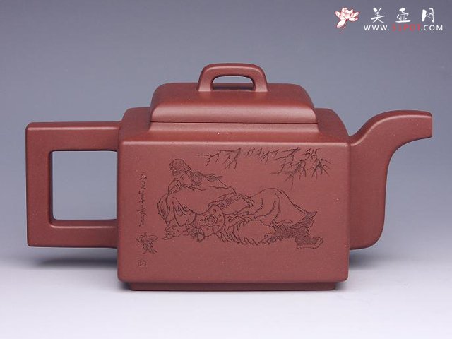紫砂壶图片：亚明四方 - 宜兴紫砂壶网