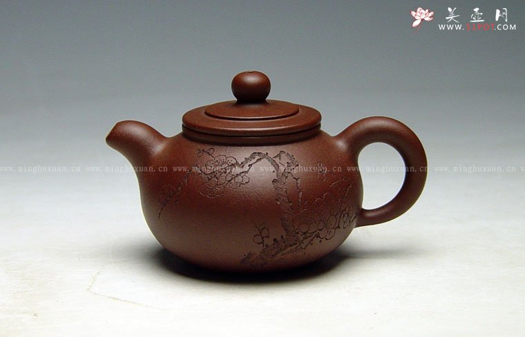 紫砂壶图片：全手工《圆珠壶》 - 宜兴紫砂壶网