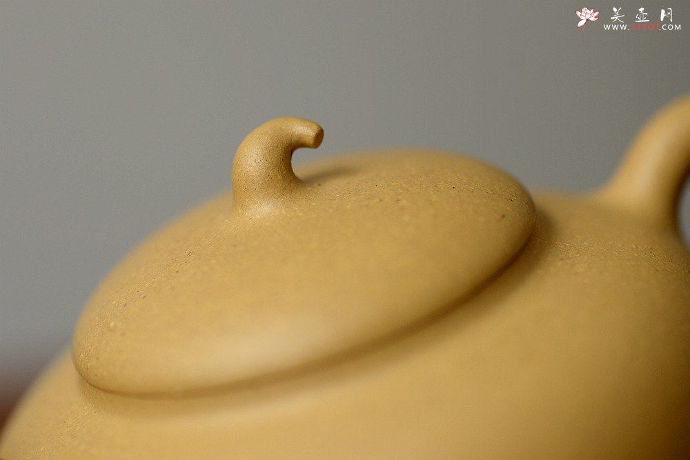 紫砂壶图片：于洪霞全手新品 灵气可人 纯正本山段泥 瓜 - 宜兴紫砂壶网