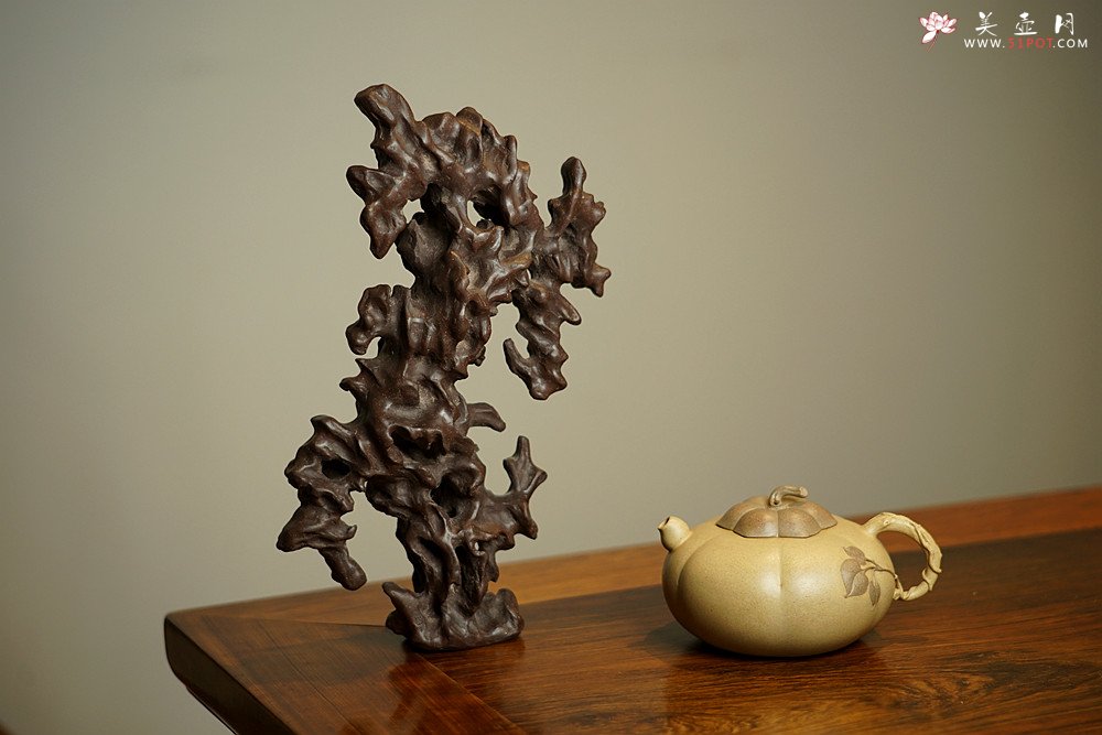 紫砂壶图片：顾正芳乙未年秋全手新作 曼妙田园 诗情画意 琼姿 优质本山绿 - 宜兴紫砂壶网