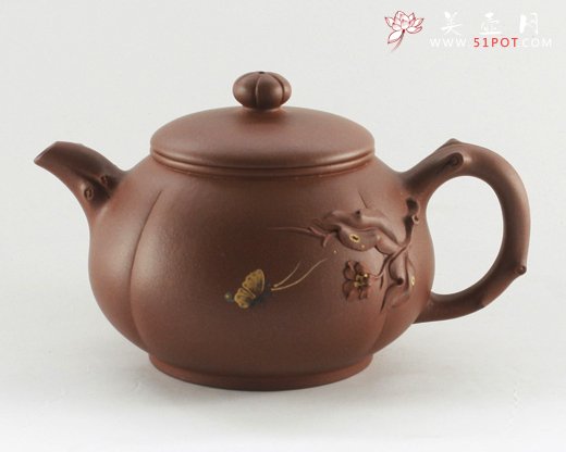 紫砂壶图片：春色满园 - 宜兴紫砂壶网