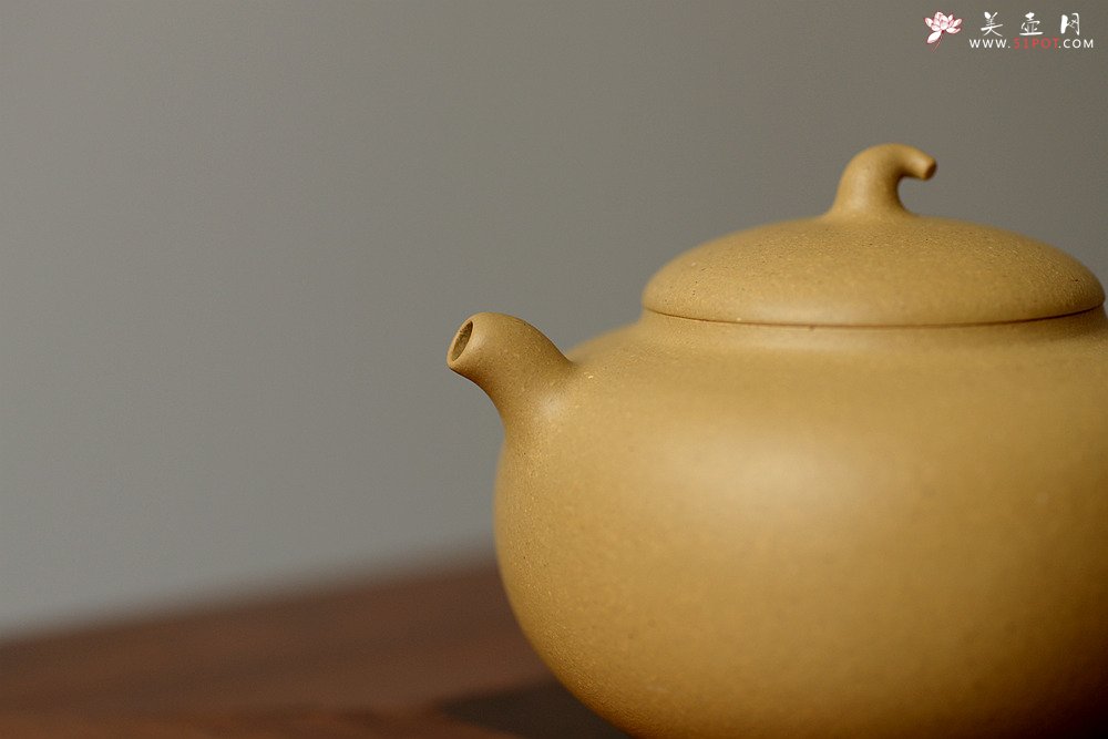 紫砂壶图片：于洪霞全手新品 灵气可人 纯正本山段泥 瓜 - 宜兴紫砂壶网