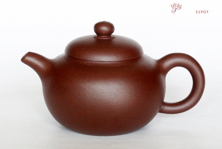 紫砂壶图片：柿圆 - 宜兴紫砂壶网
