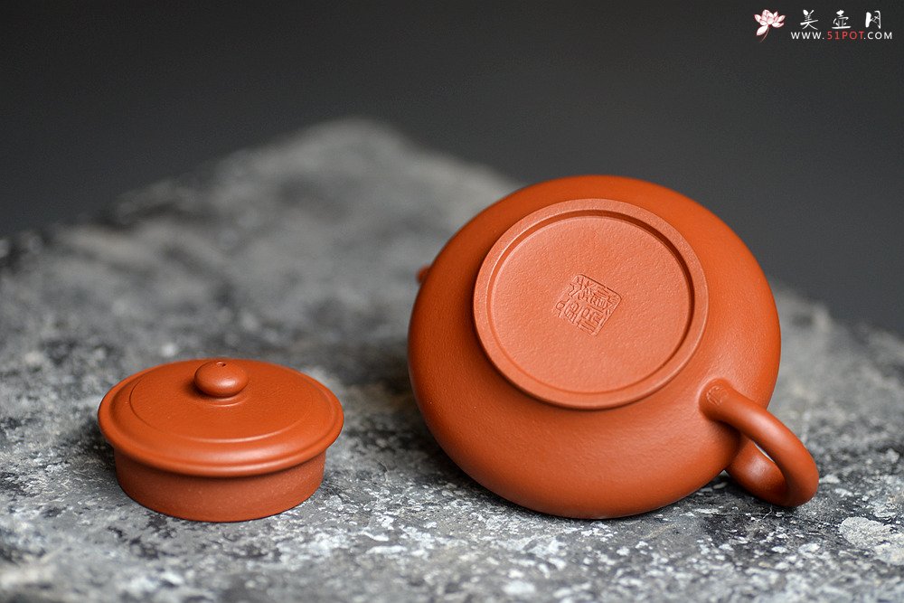 紫砂壶图片：美壶特惠 性价比极高 传统实用 优质朱泥~~虚扁 - 宜兴紫砂壶网
