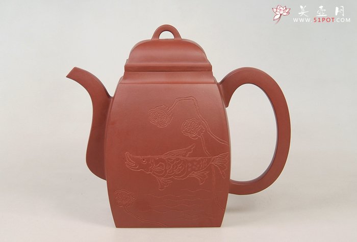 紫砂壶图片：超大汉方 - 宜兴紫砂壶网